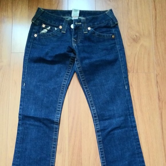 True Religion Dark Jeans - Picture 3 of 4